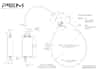 RCTi / RCTrms Dimensions (IRF Option)